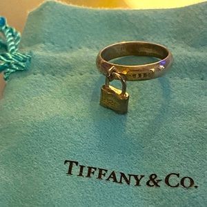 Tiffany pinky ring.